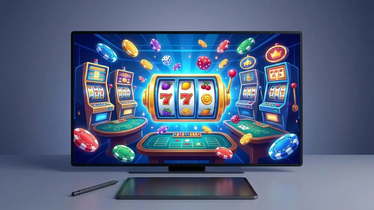 Casinospill hos Huzzlin